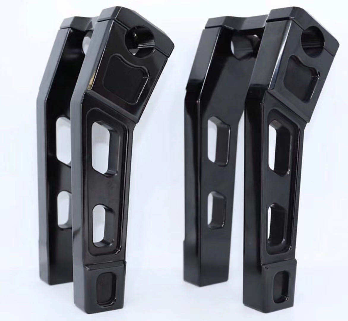 哈雷改装摩托车 1英寸车把加高把立 运动者戴纳软尾883街霸豪雅