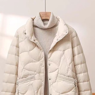 短款轻薄羽绒棉服女2025棉袄新款小个子百搭时尚洋气保暖棉衣外套