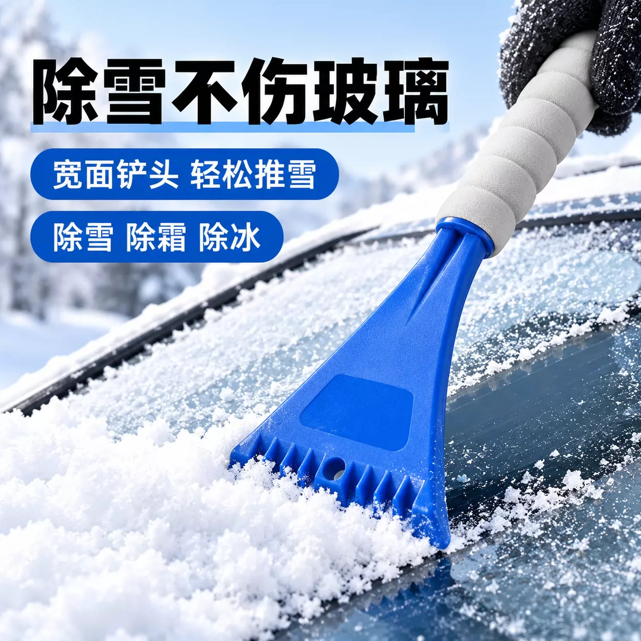 冬季车用除雪除冰刮刷铲