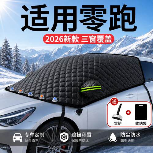 【零跑】汽车三窗遮雪挡