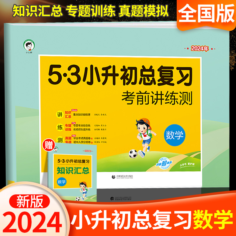 2024新版53小升初总复习数学试卷