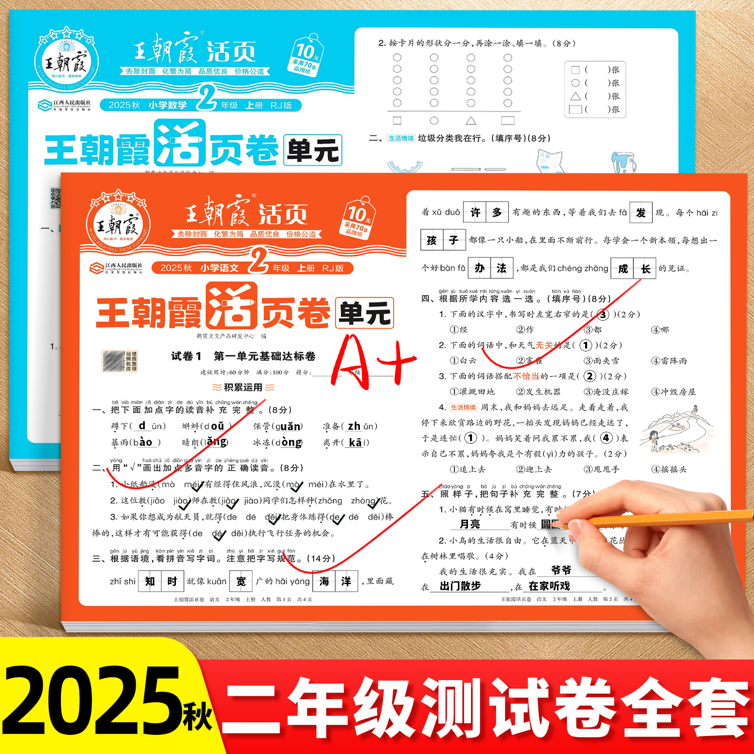 2025新版二年级上册试卷测试卷全套