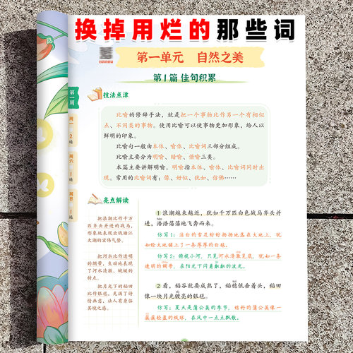 斗半匠优美句子积累与仿写四年级