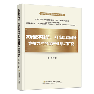 正版 发展数字经济、打造具有国际竞争力的数字产业集群研究 9787563837151 首都经济贸易大学出版社