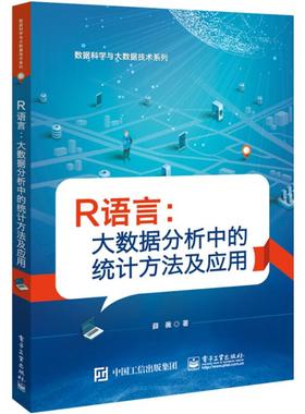 正版 R语言：大数据分析中的统计方法及应用 9787121339158 电子工业出版社