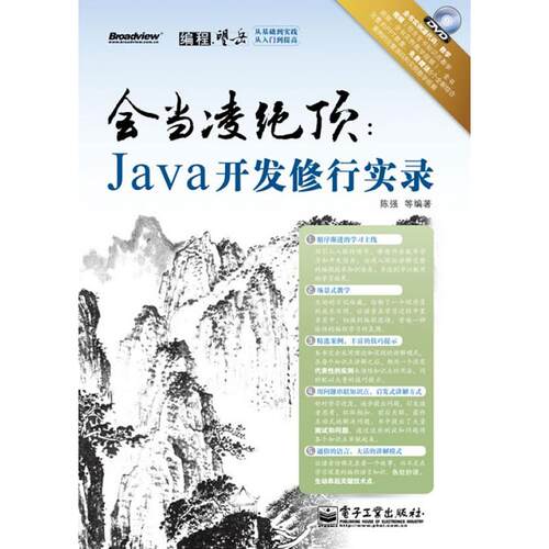 正版 会当凌绝顶-Java开发修行实录-(含DVD光盘1张) 9787121130014 电子工业出版社