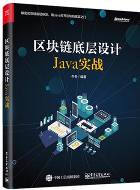 正版 区块链底层设计JAVA实战 9787121355257 电子工业出版社