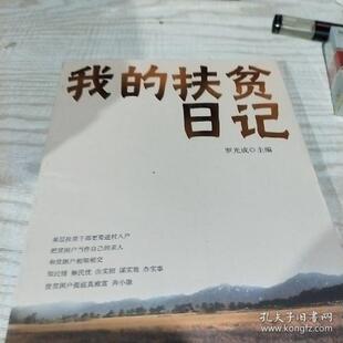 正版 我的扶贫日记 9787539666747 安徽文艺出版社