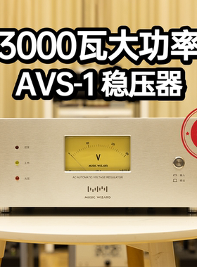 3000W大功率音乐精灵AVS1稳压器电源滤波插排HIFI发烧音响220/120