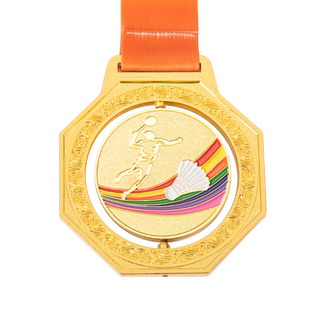 羽毛球奖牌定制体育赛事奖牌定做团队球赛金属金银铜冠亚军奖挂牌