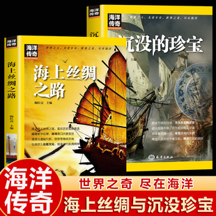 自然科普类中国海洋海船研究浏览世界名船历史事件赠送视频伴随阅读海洋船舶系列 珍宝海洋系列海船经典 全2册海上丝绸之路 沉没