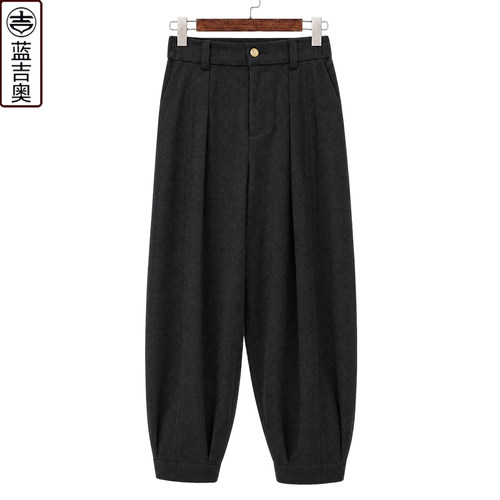 中青年男士春秋季国风休闲长裤
