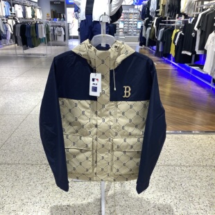 MLB梭织夹克男女运动防风衣外套3AWJM0444 3AWJB0551 3AWJM0154