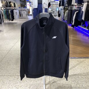 P225U135 休闲立领外套L325U005 新款 斯凯奇男女棒球服秋季