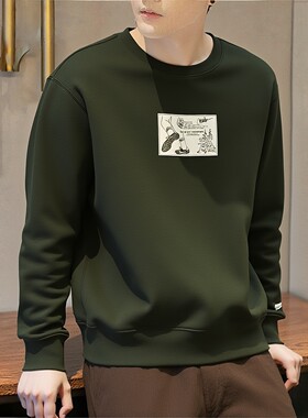 Nike耐克圆领卫衣男加绒加厚篮球外套长袖运动服休闲套头衫HV1245