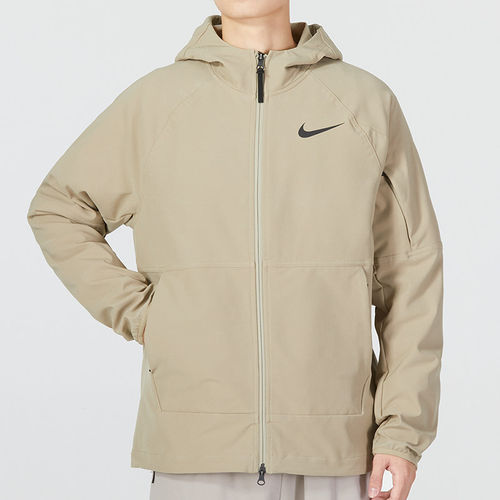 耐克Nike男子外套跑步训练连帽宽松防风运动加绒夹克DQ6594-250
