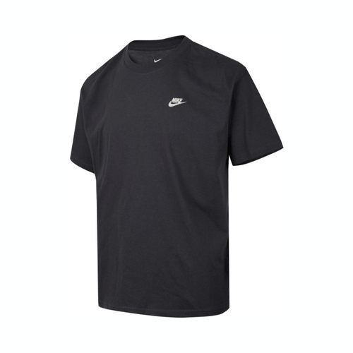 Nike耐克短袖男夏季宽松透气图案印花黑色棉质运动T恤IH2473-060
