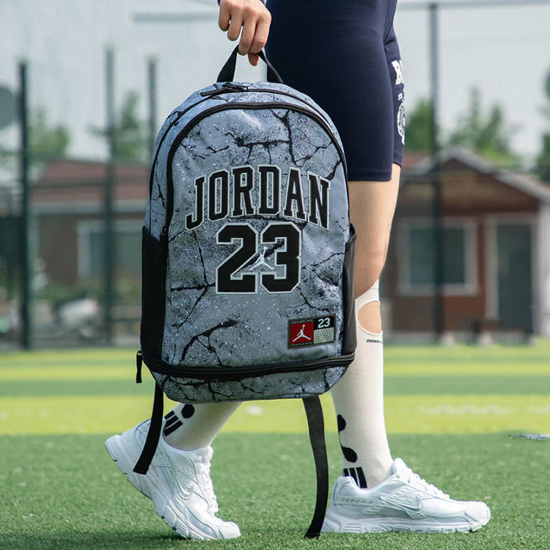 Jordan双肩包大容量背包学生书包男女包AJ正品旅行训练休闲运动包