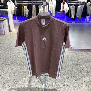 阿迪达斯男装运动跑步健身训练休闲短袖T恤JE6395 JY8564 JY8563