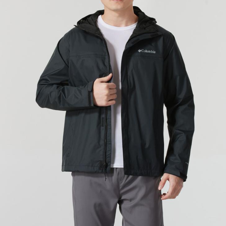Columbia/哥伦比亚新款男士连帽休闲防水夹克RE2433