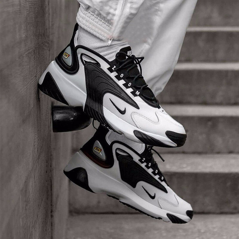 nike耐克2021春秋款air zoom 2k复古气垫运动跑步男鞋ao0269-101