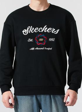 Skechers斯凯奇百搭男士针织套头卫衣L125M058 L125U047 P125U003