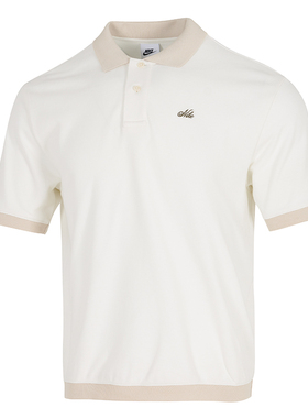 NIKE耐克男运动休闲翻领POLO衫宽松短袖T恤HF6168 CU4433 HV0885