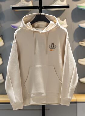 李宁卫衣男女款2026春季运动潮流宽松休闲连帽运动服上衣AWDW645