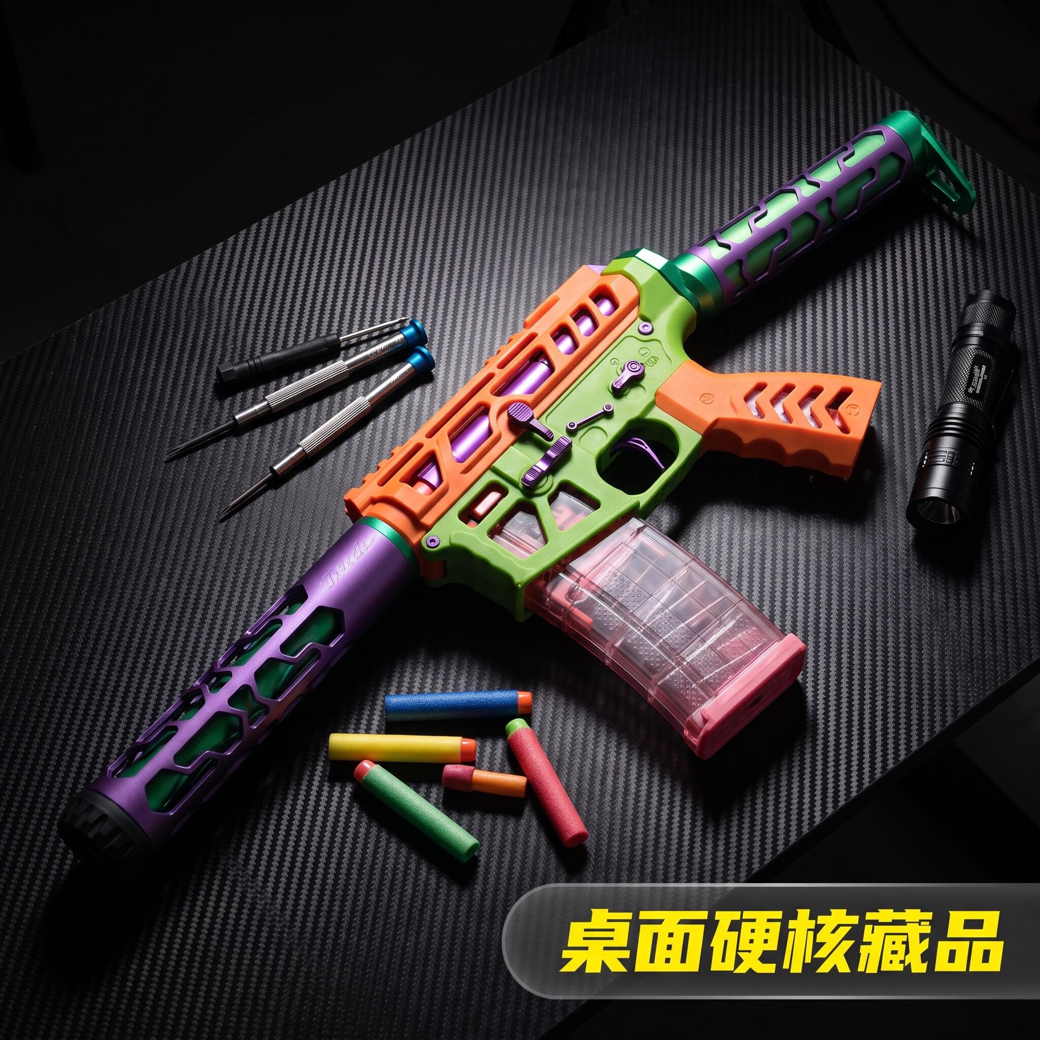 SQB无刷电机CNC航空铝玩具枪