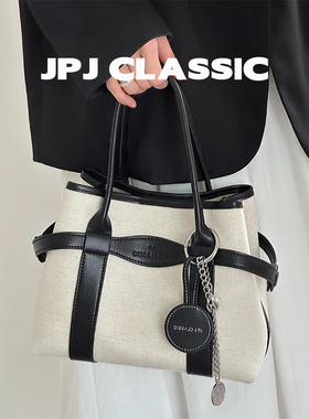 jpjclassic新款菜篮子翅膀包女单肩斜挎手提包通勤水桶托特包