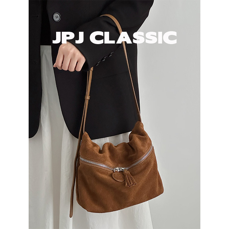 jpjclassic磨砂牛皮饭盒包女单肩斜挎褶皱包百搭HOBO包,箱包皮具/热销女包/男包,托特包,淘宝优惠券,粉丝福利购,淘宝优惠卷