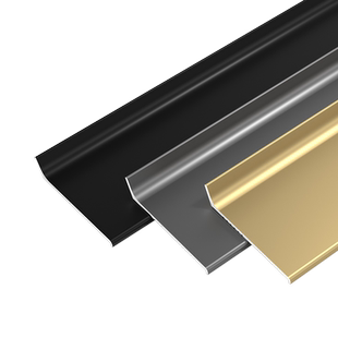 铝合金踢脚线4/6/8/10cm自粘墙角线不锈钢地脚线极窄超薄贴脚线条