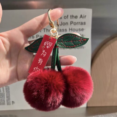 皮草包包挂饰钥匙扣挂件生日礼物