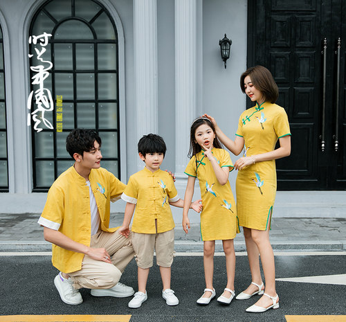 母子旗袍装价格 母子旗袍装图片 星期三