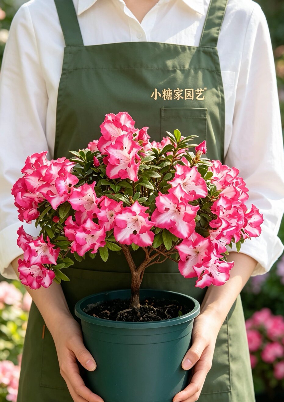 杜鹃珍贵稀有品种杜鹃花新西玛杜鹃花盆栽带花苞花苗室内花卉盆栽