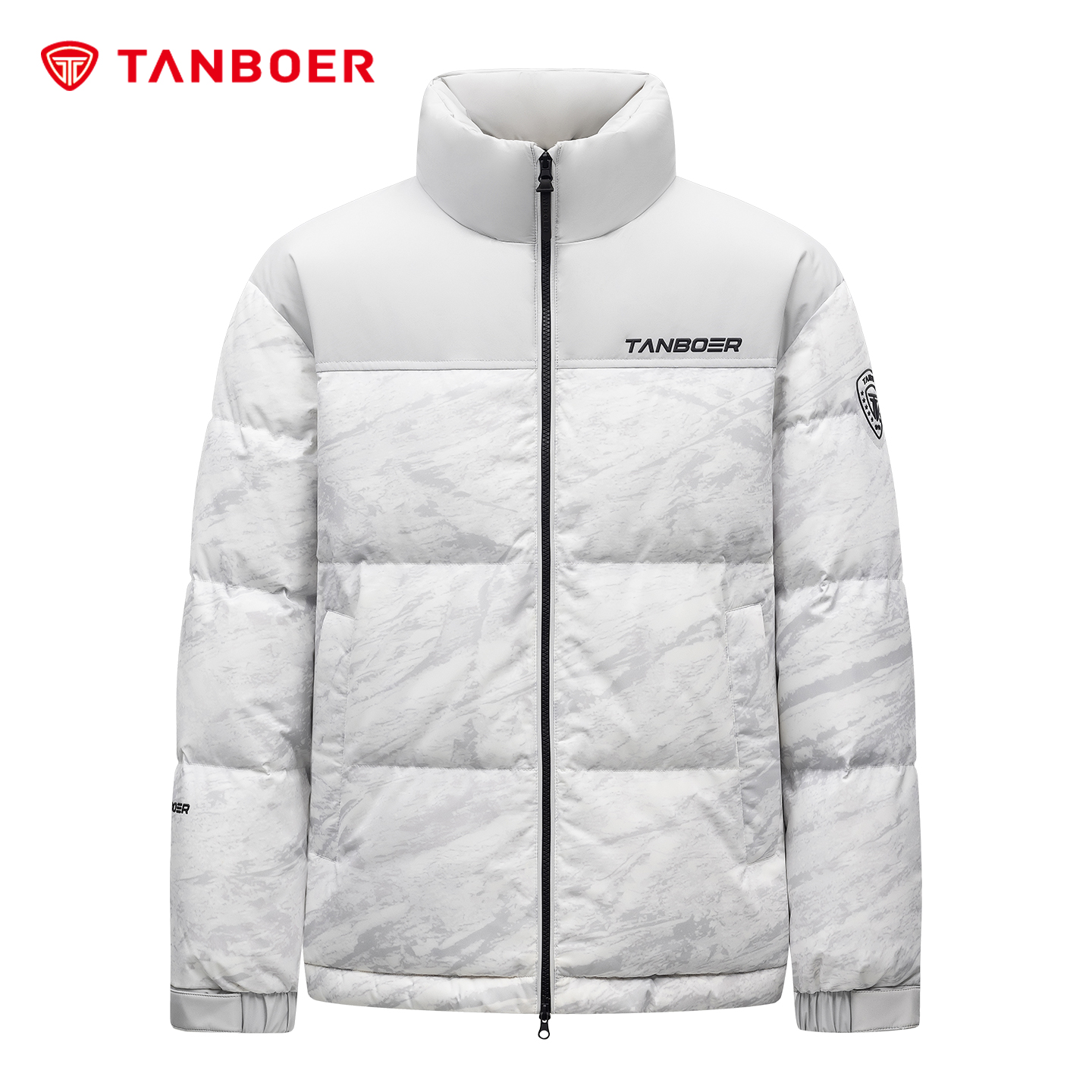 坦博尔运动休闲立领短款羽绒服