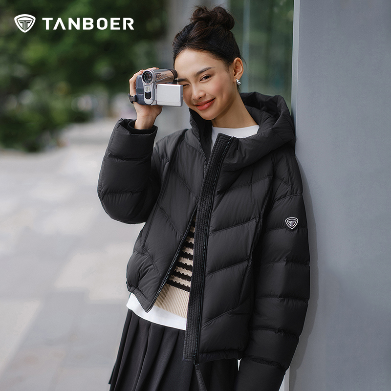 坦博尔OVERSIZE版型短款羽绒服