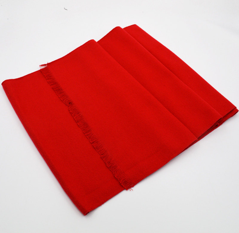 2025新款冬款高档加厚红围巾定制超长网红大红色披肩两用百搭围脖