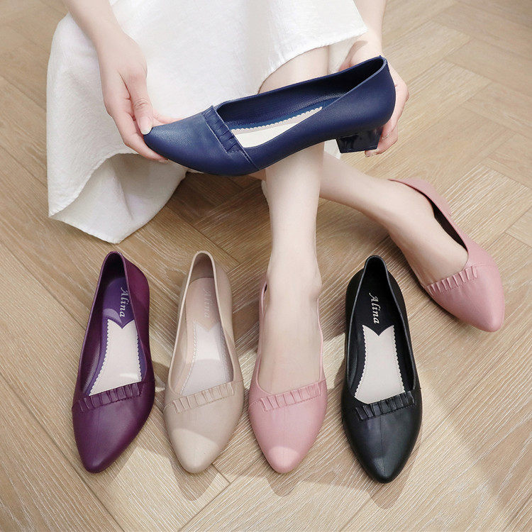 时尚新款夏季浅口凉鞋女塑胶防滑适合中跟外穿防水单鞋果冻凉拖鞋,女鞋,时装凉鞋,淘宝优惠券,粉丝福利购,淘宝优惠卷