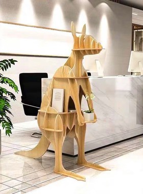 图书馆早教机构软装设计落地摆件