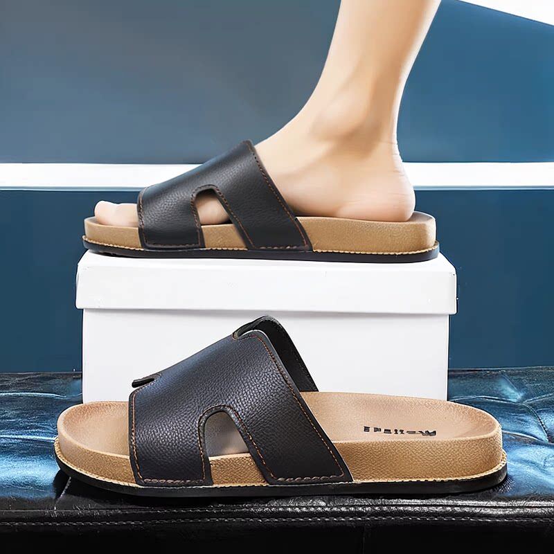 合成鞋业拖鞋男2026新款夏季外穿居家室内厚底防滑耐磨不臭脚运动