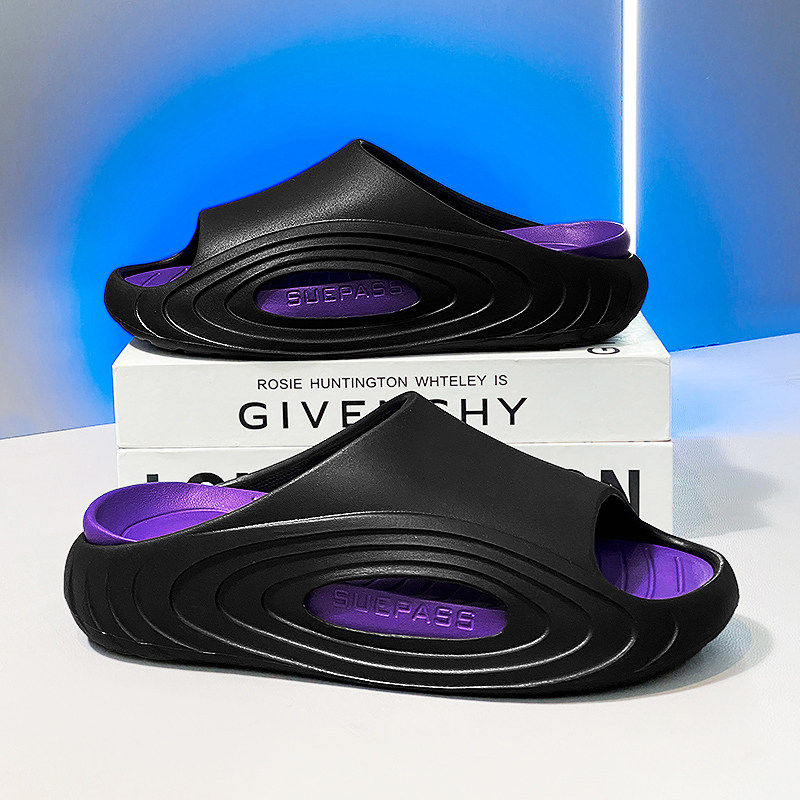 合成鞋业椰子拖鞋男2026新款夏季外穿踩屎感运动大码防滑防臭厚底