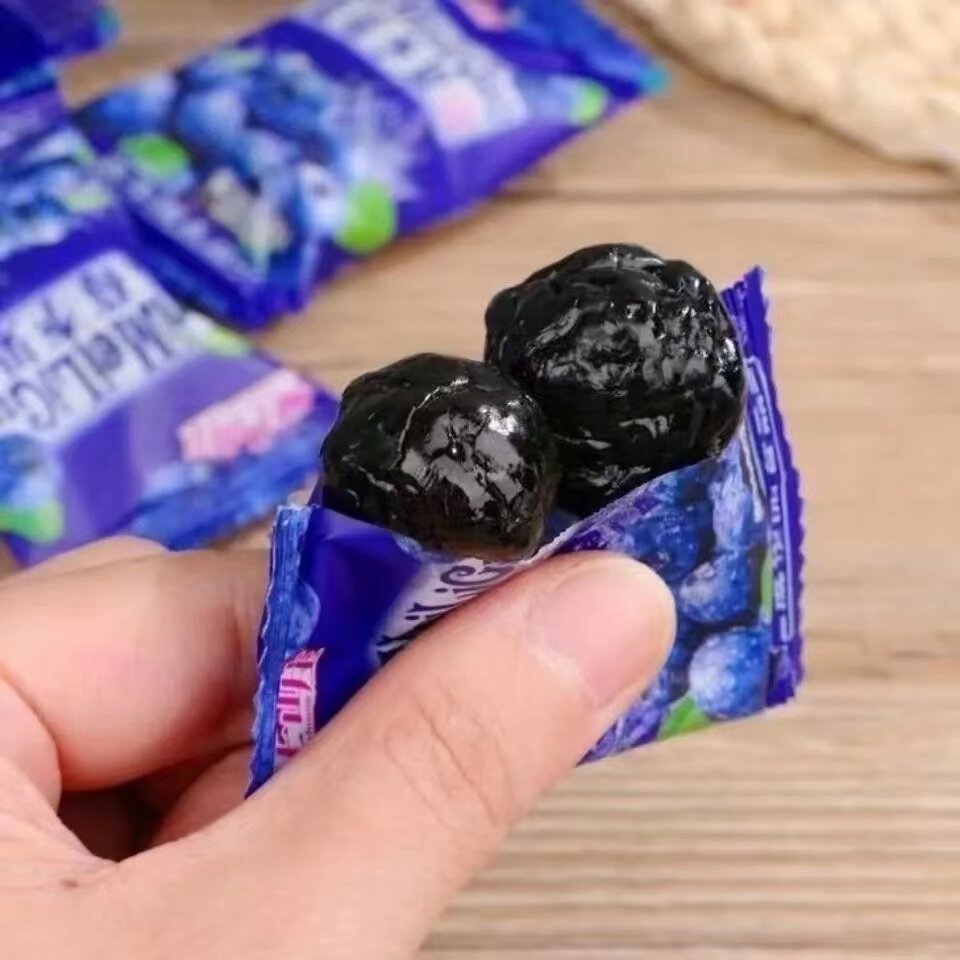 新疆特产蓝莓味李果伊犁蓝莓果满蓝莓