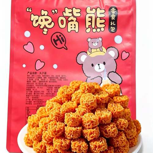 拉面丸子方便面口水面干吃面火鸡面虾子面怀旧休闲零食小吃食品