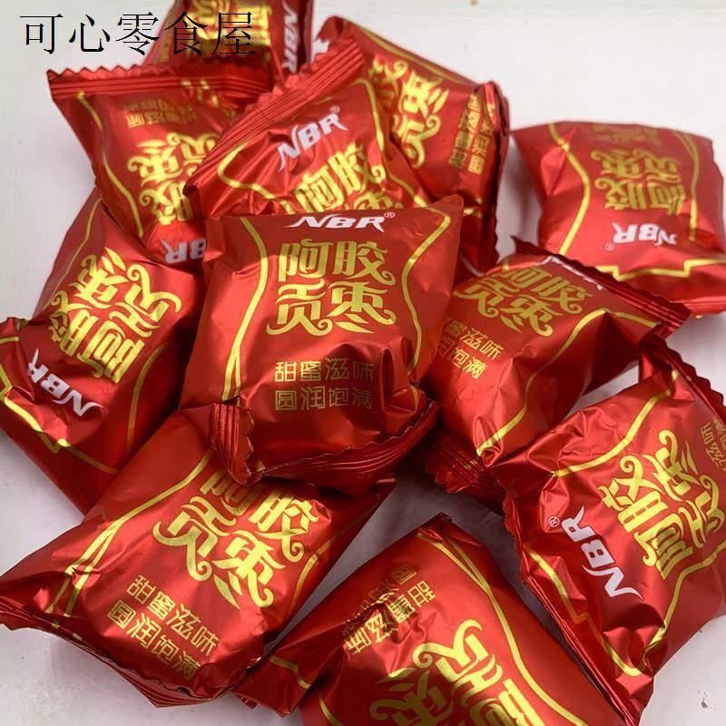 nbr阿胶贡枣243gx3装 特级蜜枣大枣红枣金丝蜜枣办公休闲蜜饯零食