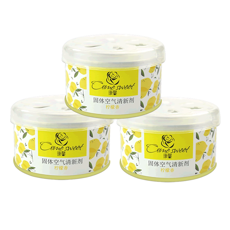 康馨固体芳香剂车内 家用除臭香薰厕所空气清新剂室内清香剂去味