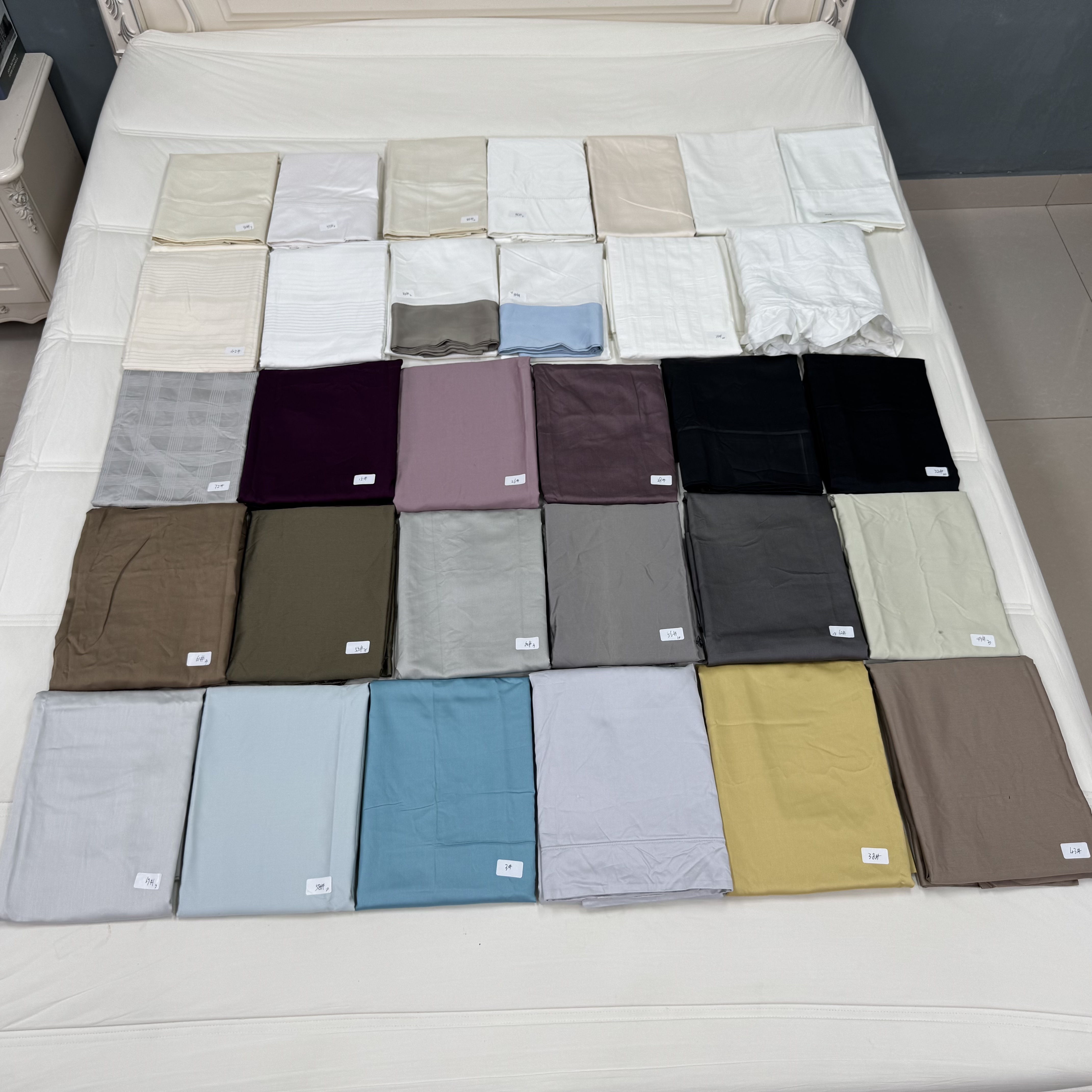 全棉贡缎山东潍坊柔软枕套