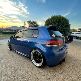 定风 尾翼碳纤维顶翼OSIR大尾翼专用扰流版 大众高尔夫6GTI R20改装