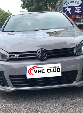 高尔夫6双L大灯低配升级泪眼灯高6双U大灯总成低配升级6LED疝气灯