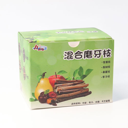 赫尔达混合果木枝磨牙健齿解压